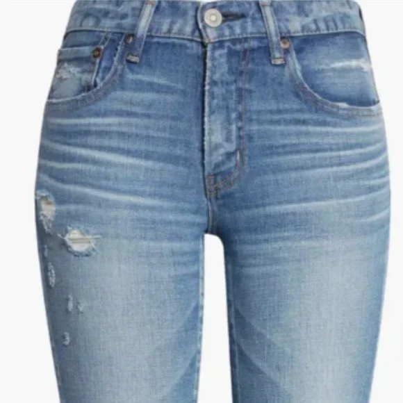 ***MOUSSY Gleedsville Distressed Skinny Jeans***